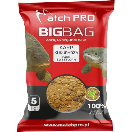 MATCHPRO BIG BAG KARP KUKURYDZA ZANĘTA 5KG
