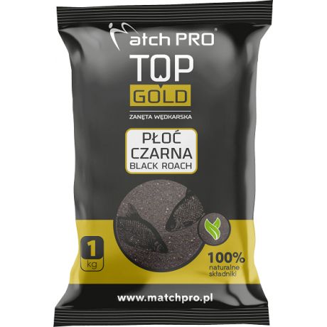 MATCHPRO TOP GOLD PŁOĆ CZARNA ZANĘTA 1KG