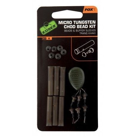 FOX TUNGSTEN CHOD BEAD KIT X 6