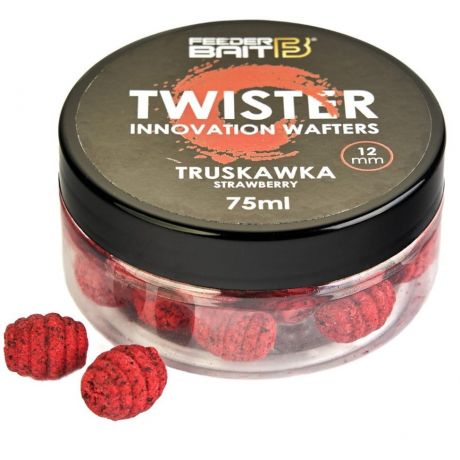 DUMBELLS FEEDER BAIT TWISTER Wafters 12mm Truskawka 50ml