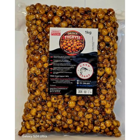 CARP VEGAS ORZECH TYGRYSI GOTOWANY 1KG