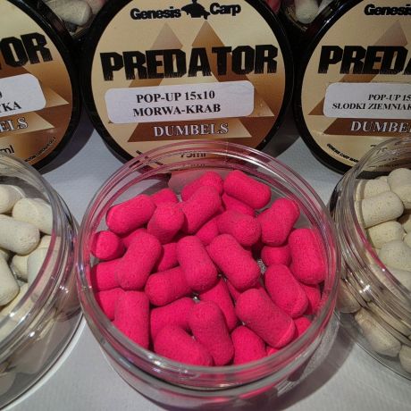GENESIS PREDATOR Dumbels Pop-Up Morwa-Krab 15x10mm