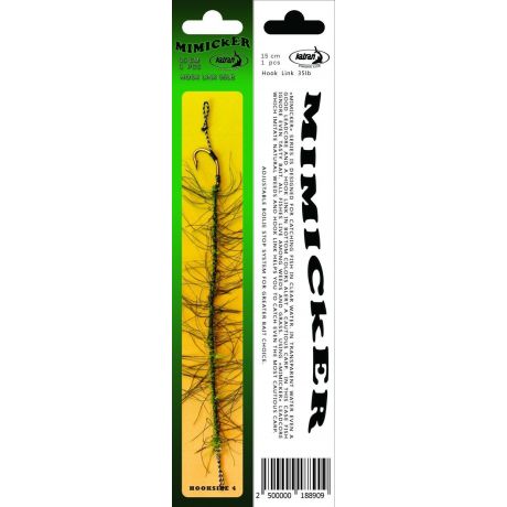 Katran Hooklink Mimicker 35lb 15cm