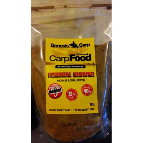 GENESIS CARP Mączka z sardynki/śledzia 72% 1kg
