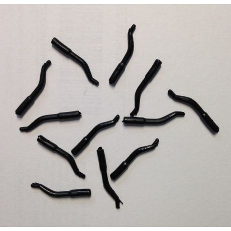 GENESIS CARP Pozycjoner haczyka czarny 10szt.