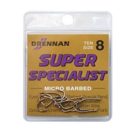 Haczyki DRENNAN Super Specialist 10szt. nr 10