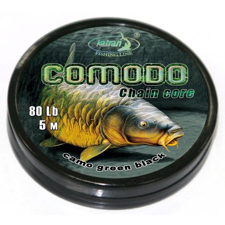 KATRAN Chain Core Comodo 80lb Camo Green Black