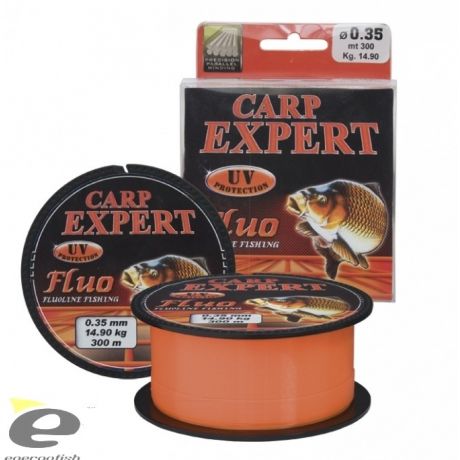 CARP EXPERT UV FLUO ORANGE 0,25MM 300M