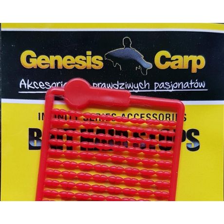 GENESIS CARP Stopery do kulek i pelletu 1szt. RED