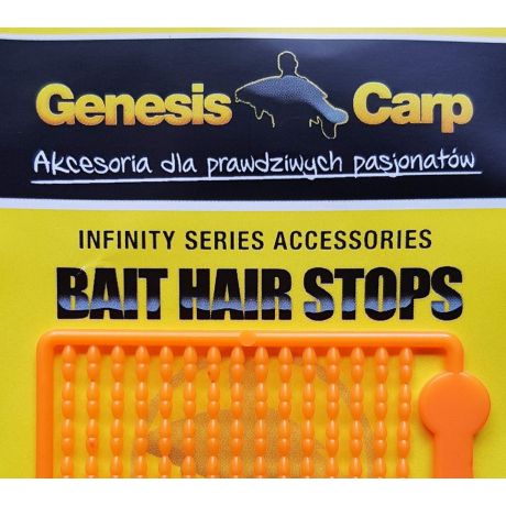 GENESIS CARP Stopery do kulek i pelletu 1szt. ORANGE