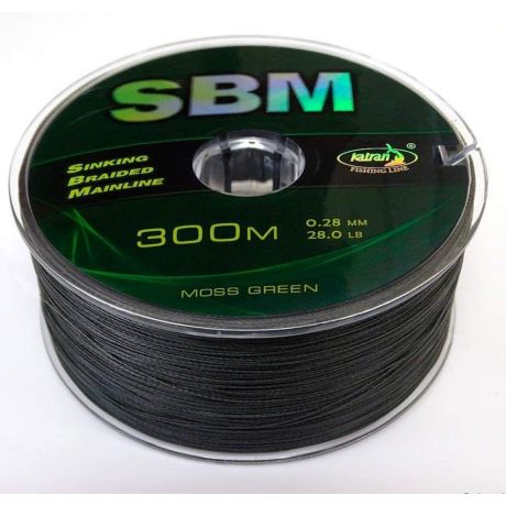 KATRAN Sinking Braided Mainline (SBM) 300 m 0,28mm