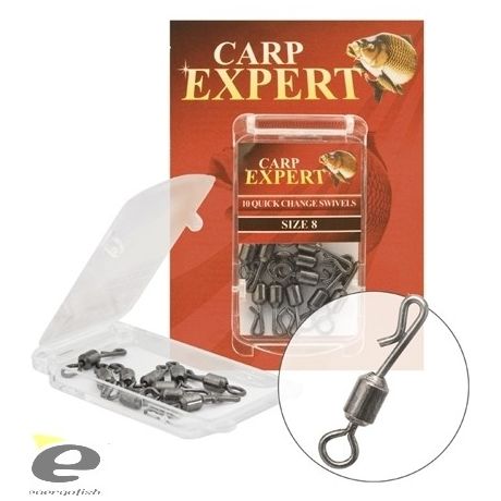 CARP EXPERT Krętliki typu "quick change" CXP 10szt