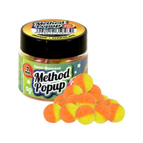 BENZAR  MINI POP-UP 7mm ORANGE-CHOCOLATE