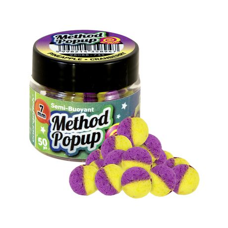 BENZAR  MINI POP-UP 7mm PINEAPPLE-CRANBERRY