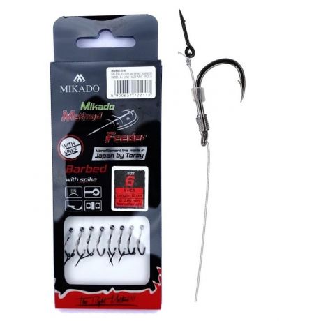 MIKADO Przypony nr10 Method 10cm Z IGŁĄ