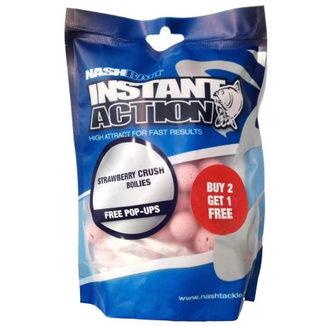NASH STRAWBERRY CRUSH BOILIES 15mm 1kg