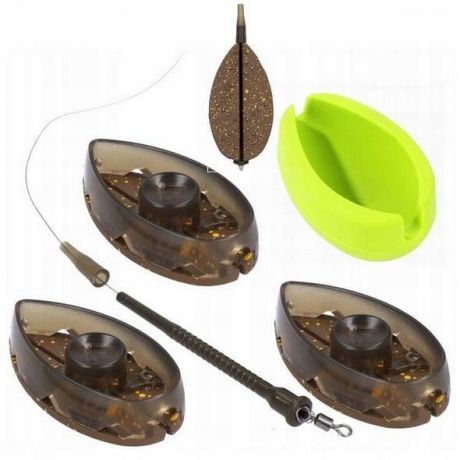 MIKADO /KOMPLET METHOD FEEDER APERIO Q.M.F. SYSTEM L 3x70 g + FOREMKA